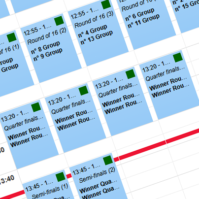 Champions League style tournament format – fast and flexible