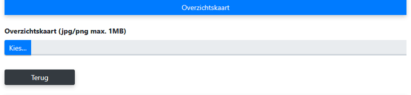 Situatiekaart toevoegen aan toernooi
